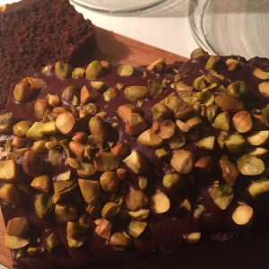 cake chocolat pistache noisette