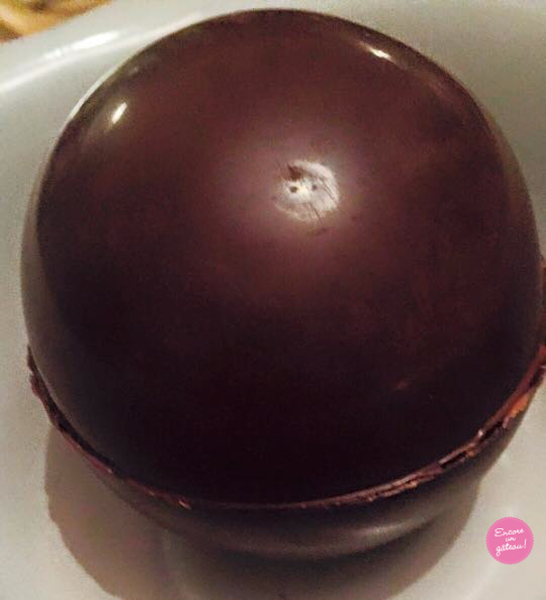 sphère chocolat