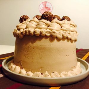 layer cake nutella ferrero