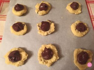 façonnage cookies milka et nutella