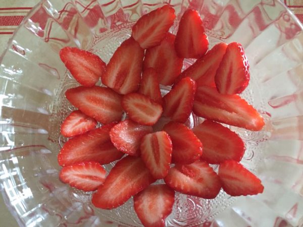 fraises sabayon