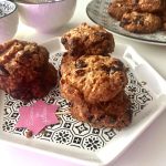 Cookies healthy noix de coco cranberries