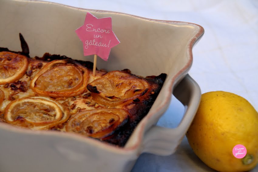 frangipane citron moelleux