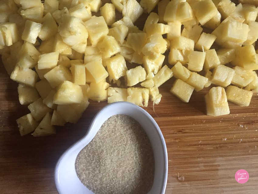 tarte ananas coco
