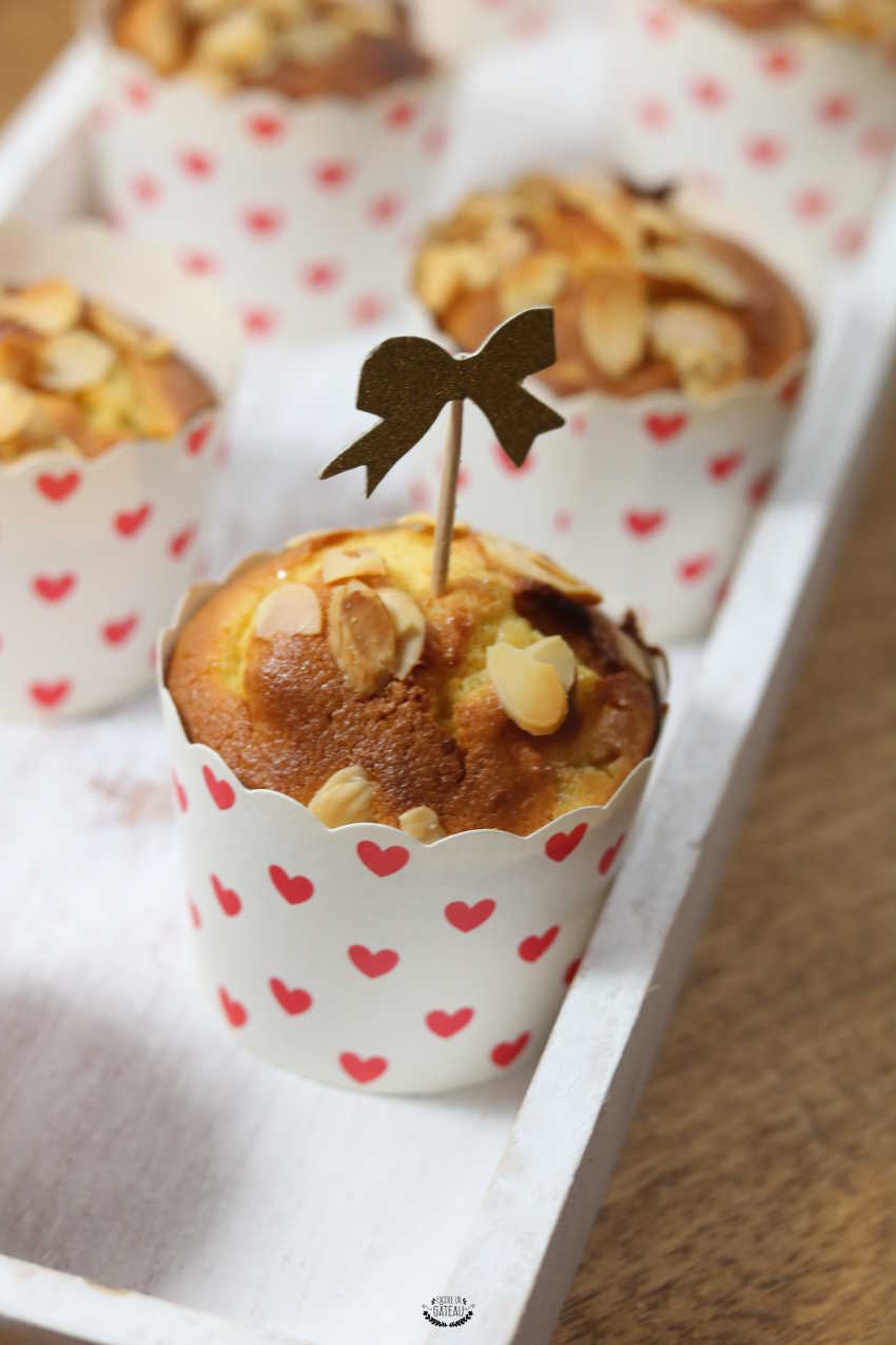 muffins poires amandes