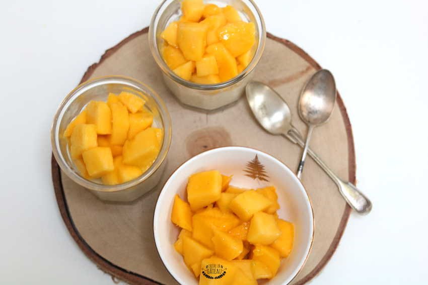 riz au lait de coco et à la mangue
