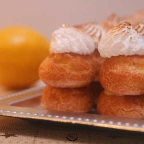 choux citron meringués