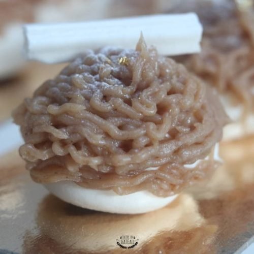 la recette du mont blanc aux marrons