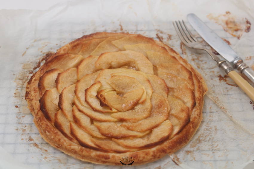 recette facile de tarte fine aux pommes