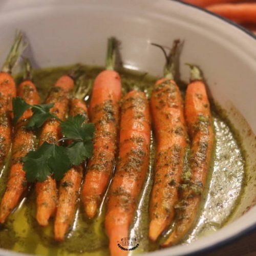comment faire des carottes rôties à la chermoula ?