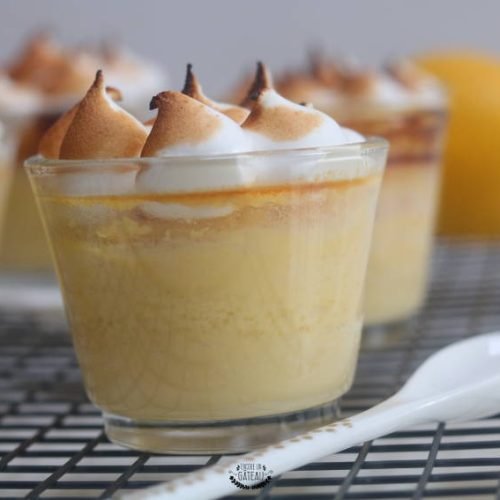 recette facile de flans au citron meringués