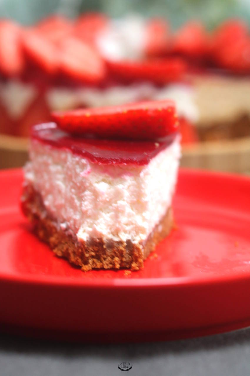 savoir faire un cheesecake coco fraises sans cuisson