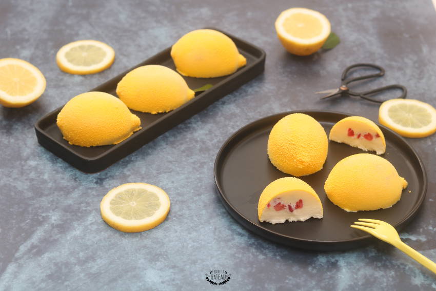 entremets citrons fruits rouges moule Limone Silikomart