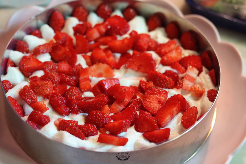 faire un tiramisu aux fraises façon entremets