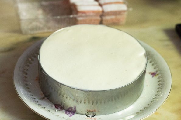 entremets mousse fromage blanc