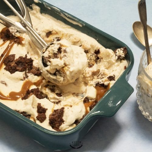 glace brownie caramel beurre salé