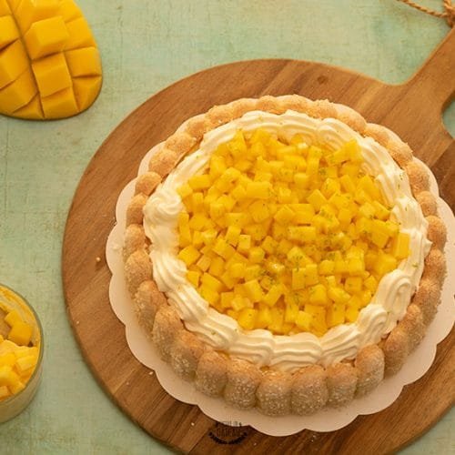charlotte à la mangue