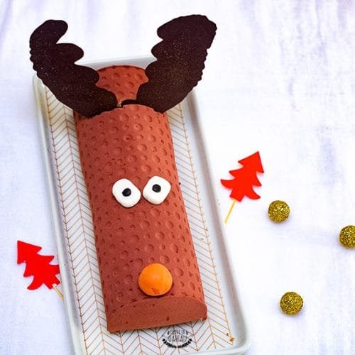 bûche rudolph le renne