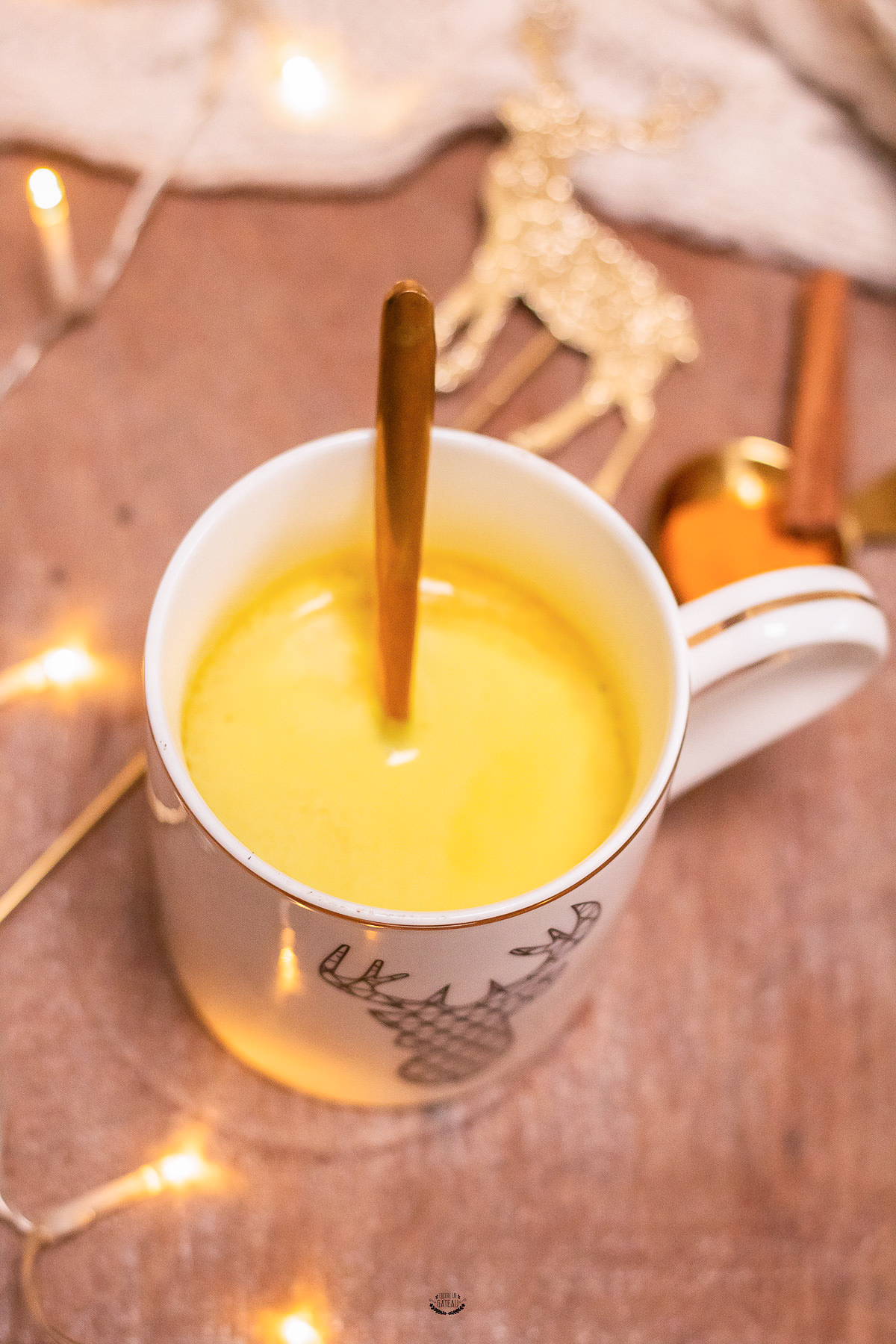 golden latte lait d'or au curcuma