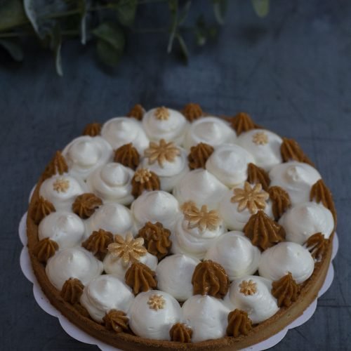 tarte vanille caramel beurre salé