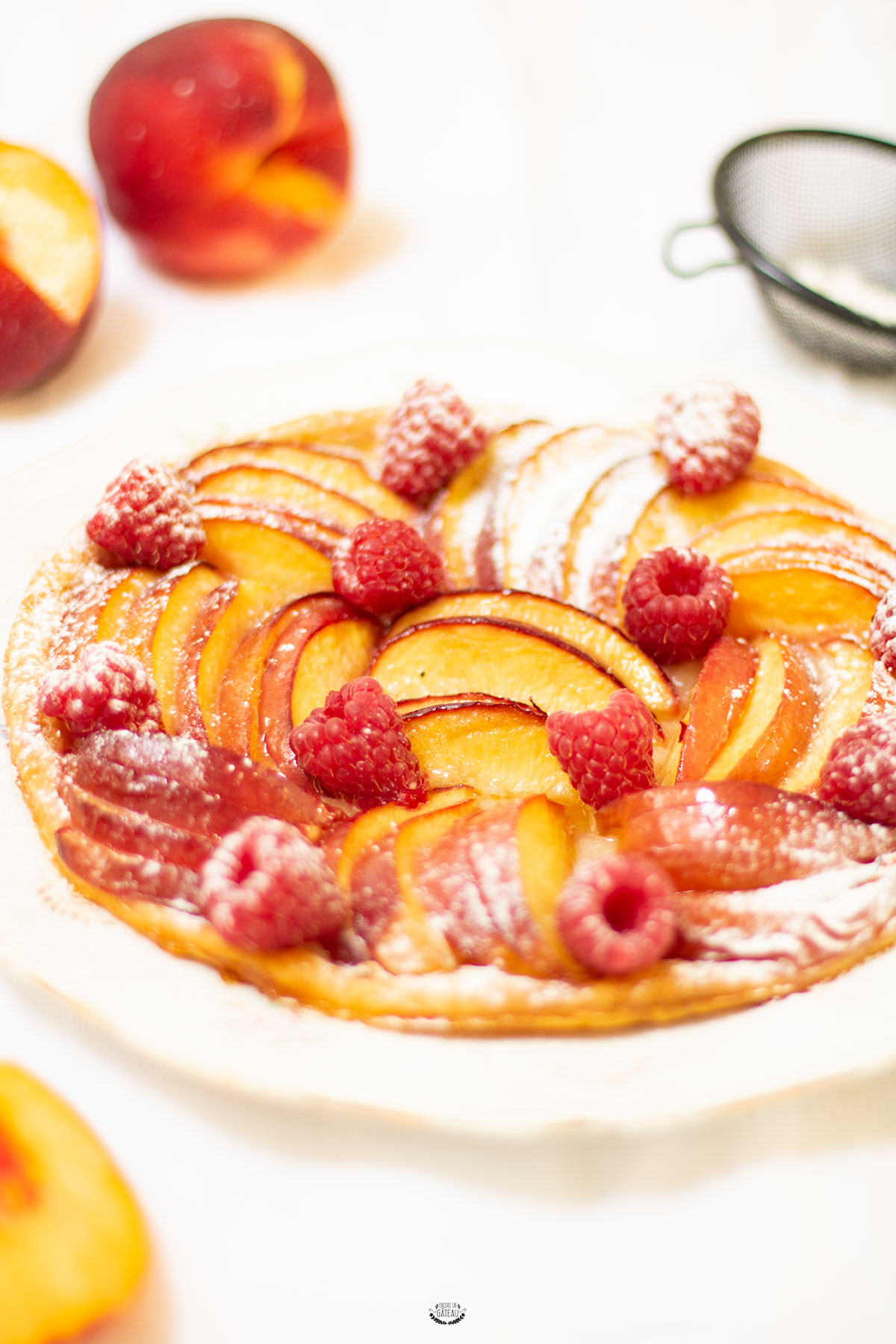 Tarte Fine Aux Nectarines