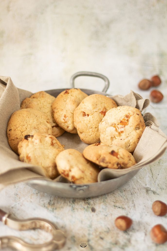 cookies abricots chocolat blanc et noisettes