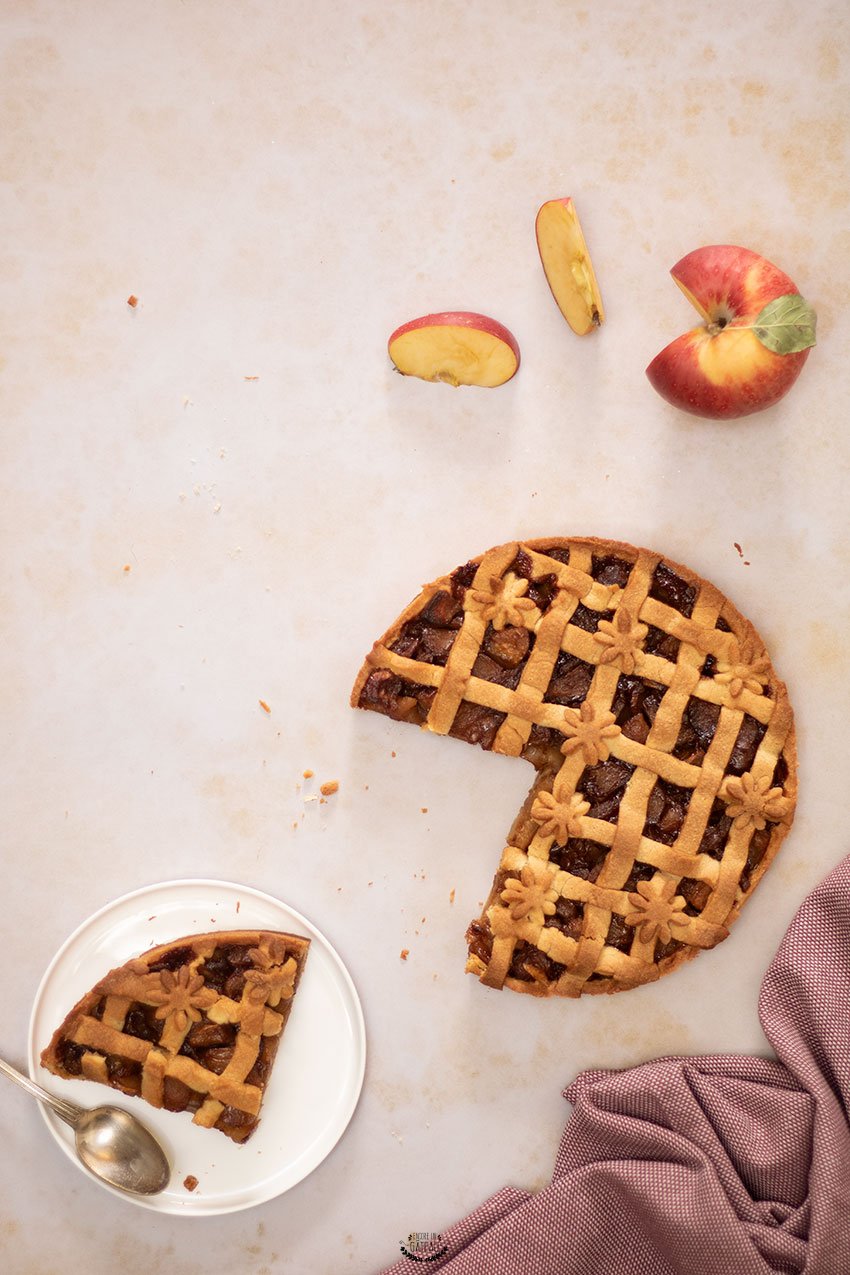 recette tarte pomme cannelle