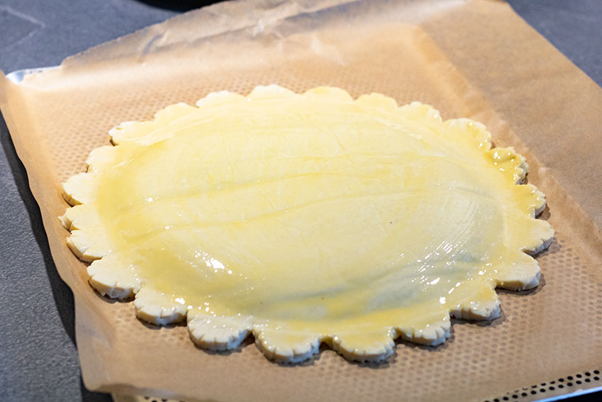 pithiviers avant cuisson