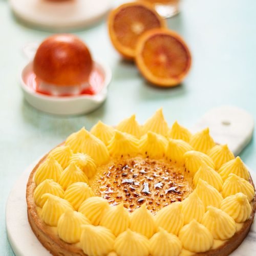 tarte orange sanguine felder