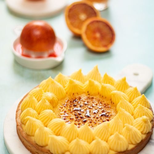 The tarte orange chocolat : Recette de The tarte orange chocolat