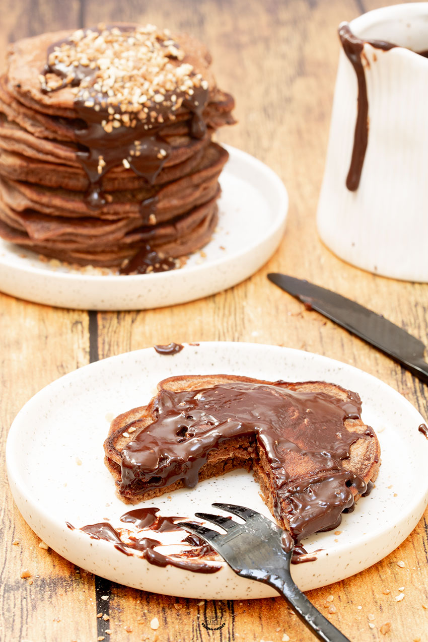 pancakes chocolat recette