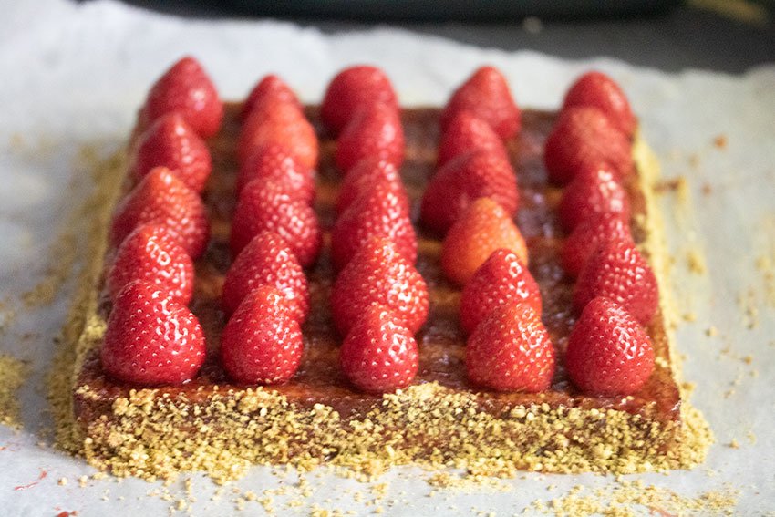 Tarte Fraises Pistache De Christophe Michalak