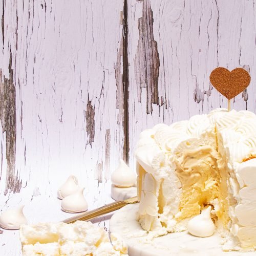 vacherin vanille caramel beurre salé