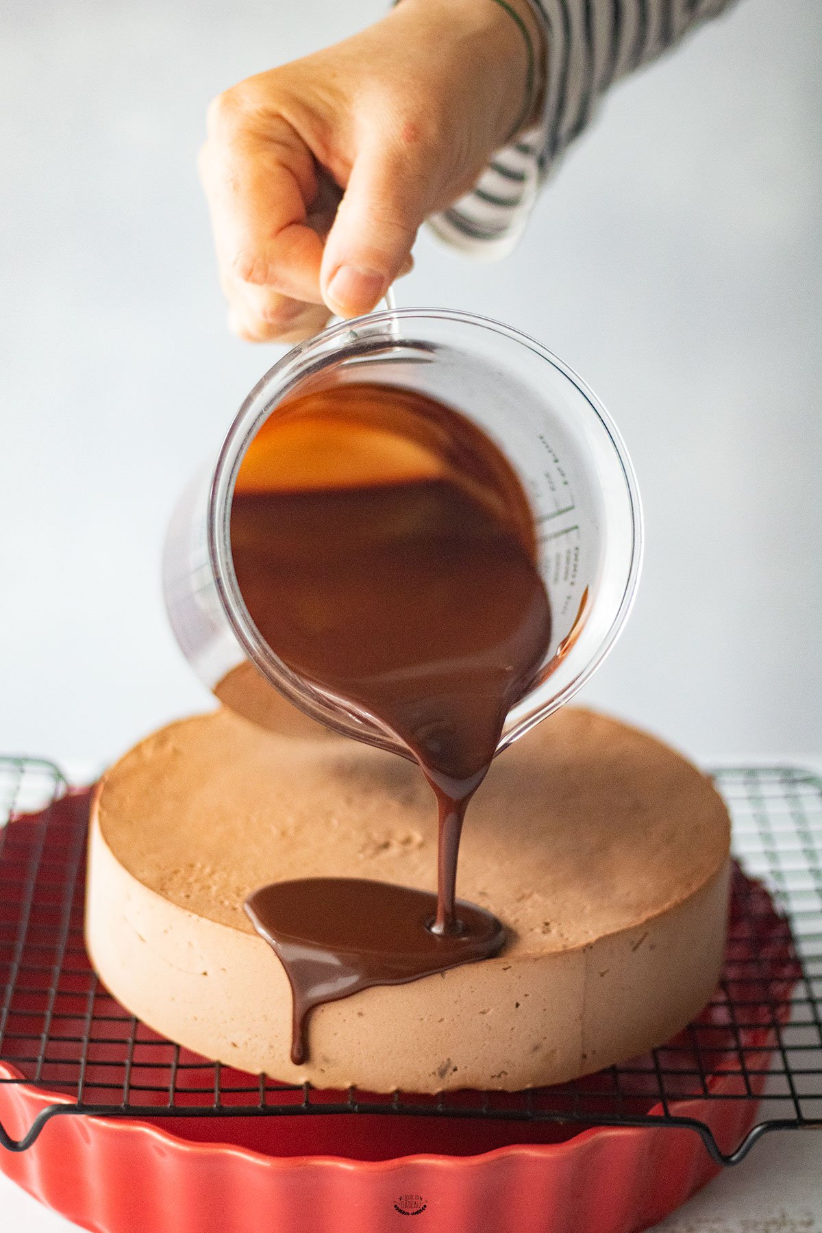 Entremets au Glaçage Miroir sans Glucose et sans Lait Concentré