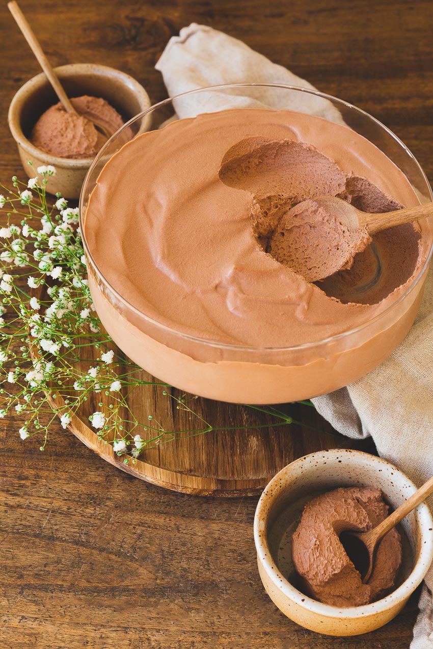 recette mousse au chocolat sans oeuf lignac
