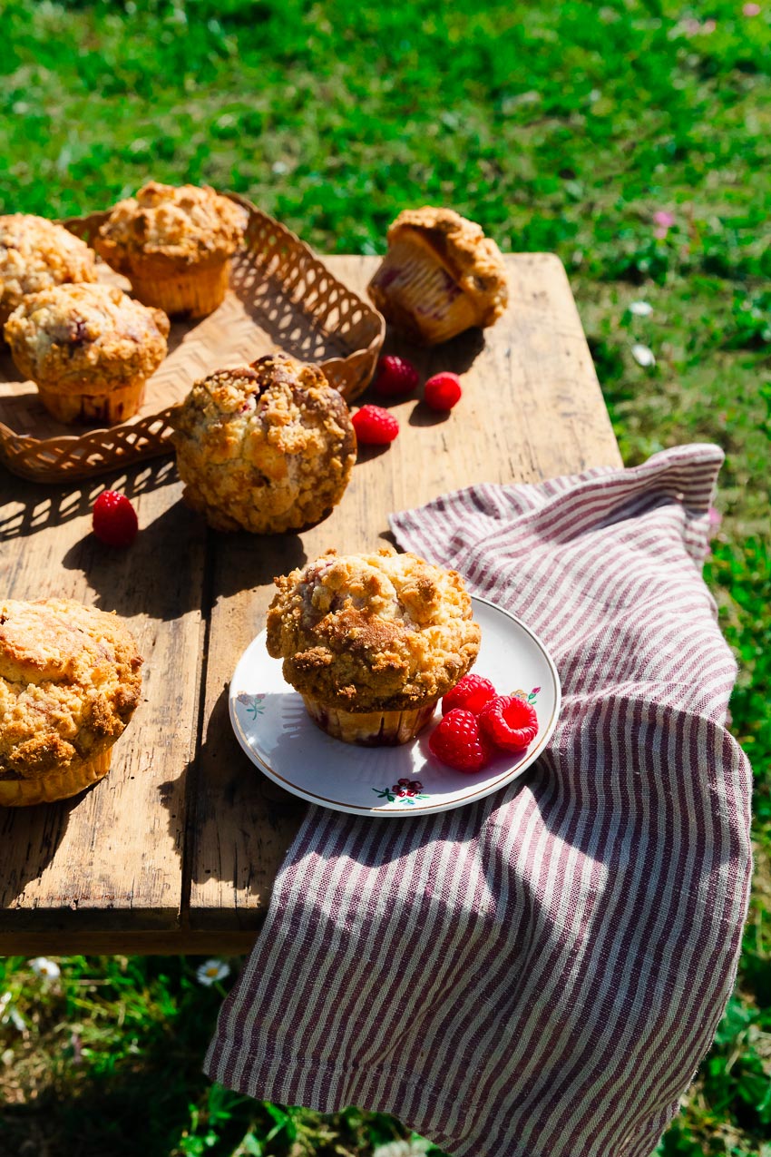 muffins framboises extra moelleux