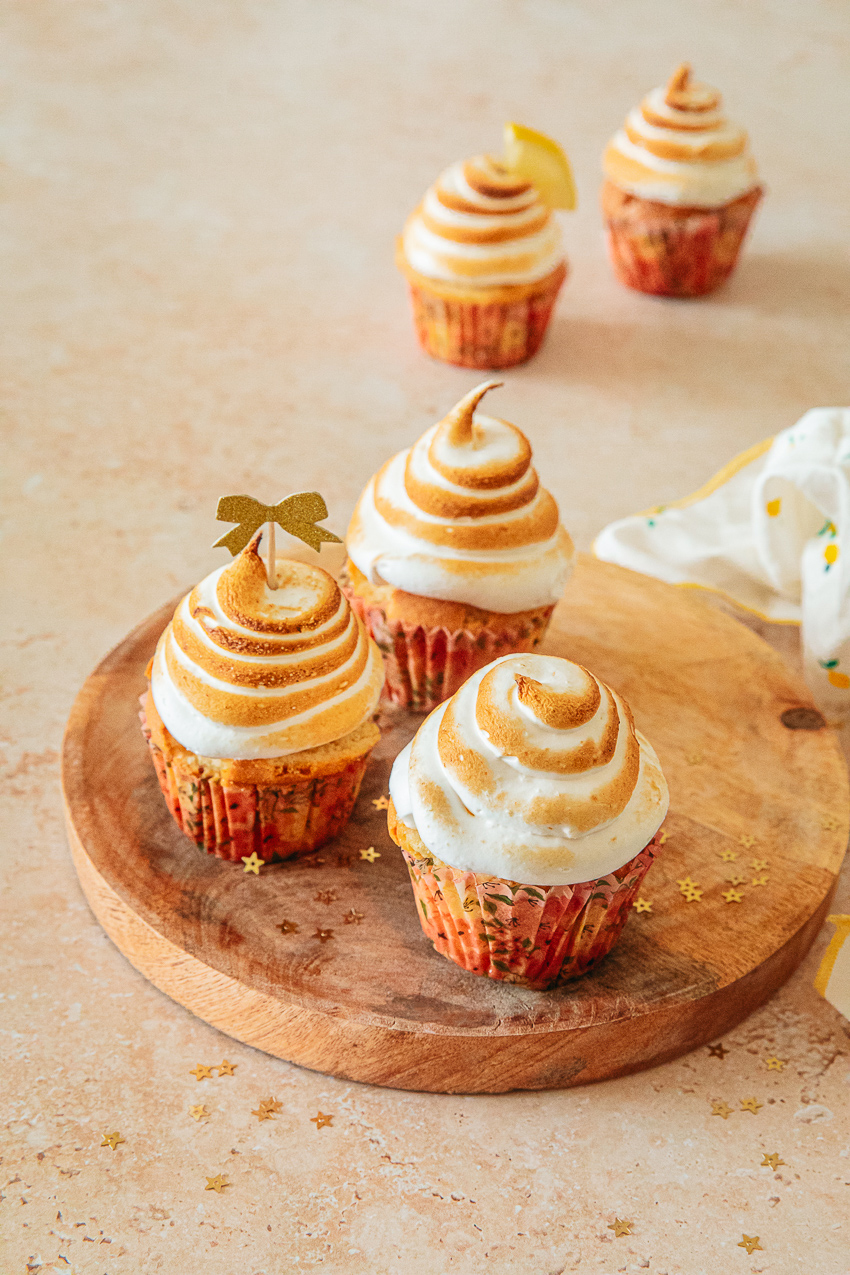 recette cupcakes citron meringué